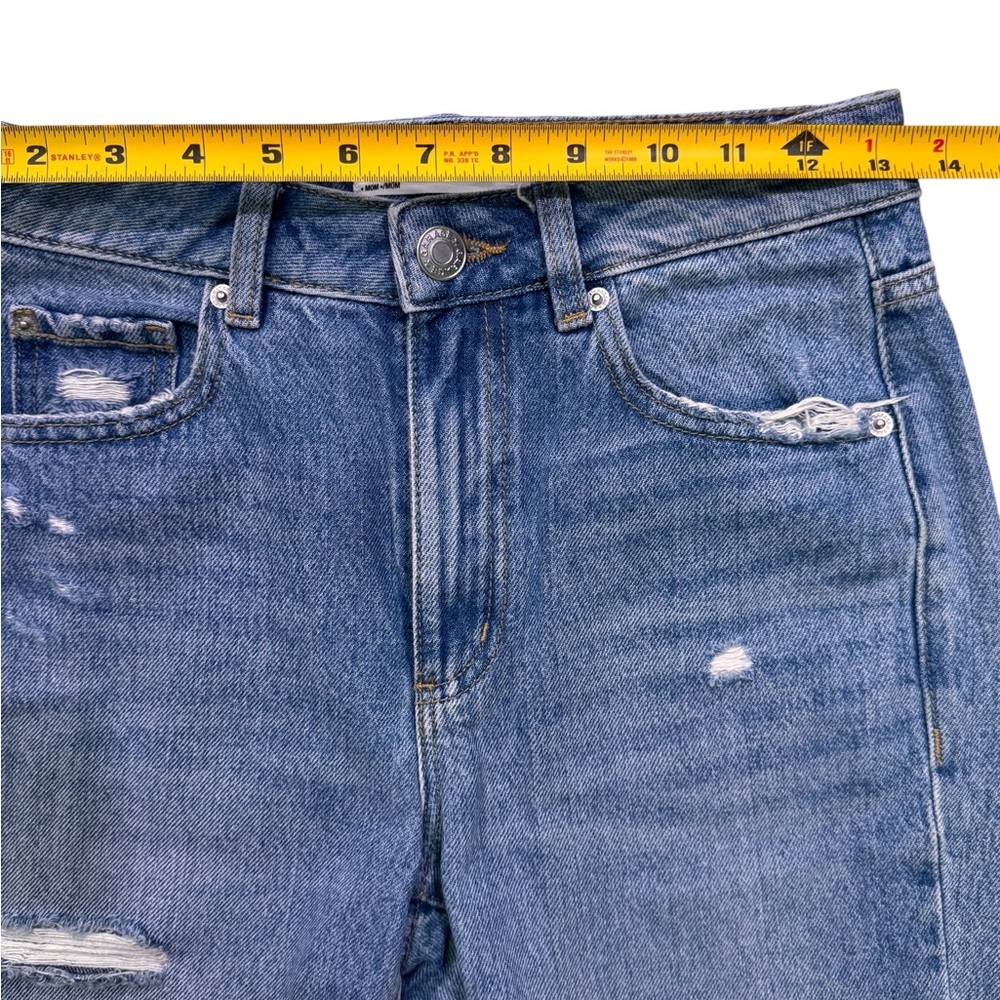 Garage Denim Ripped Mom Jeans - Picture 5 of 7